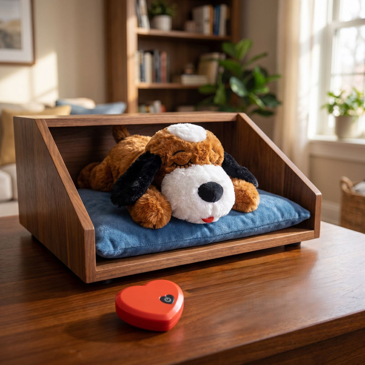KindredPaws™ Heartbeat Calming Companion - Natural Anxiety Relief for Puppies