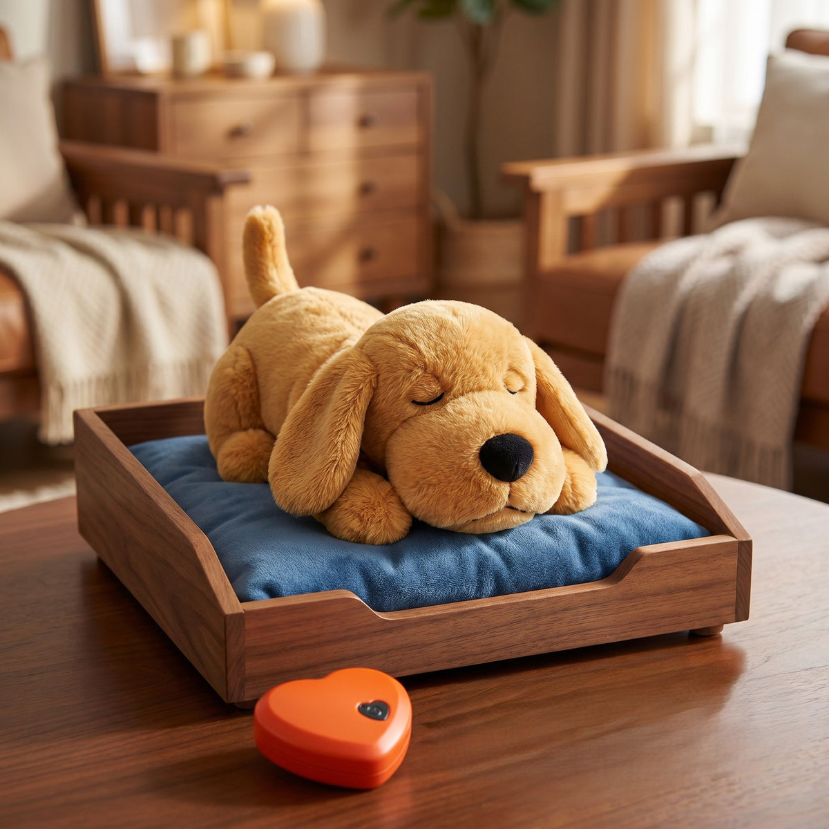 KindredPaws™ Heartbeat Calming Companion - Natural Anxiety Relief for Puppies