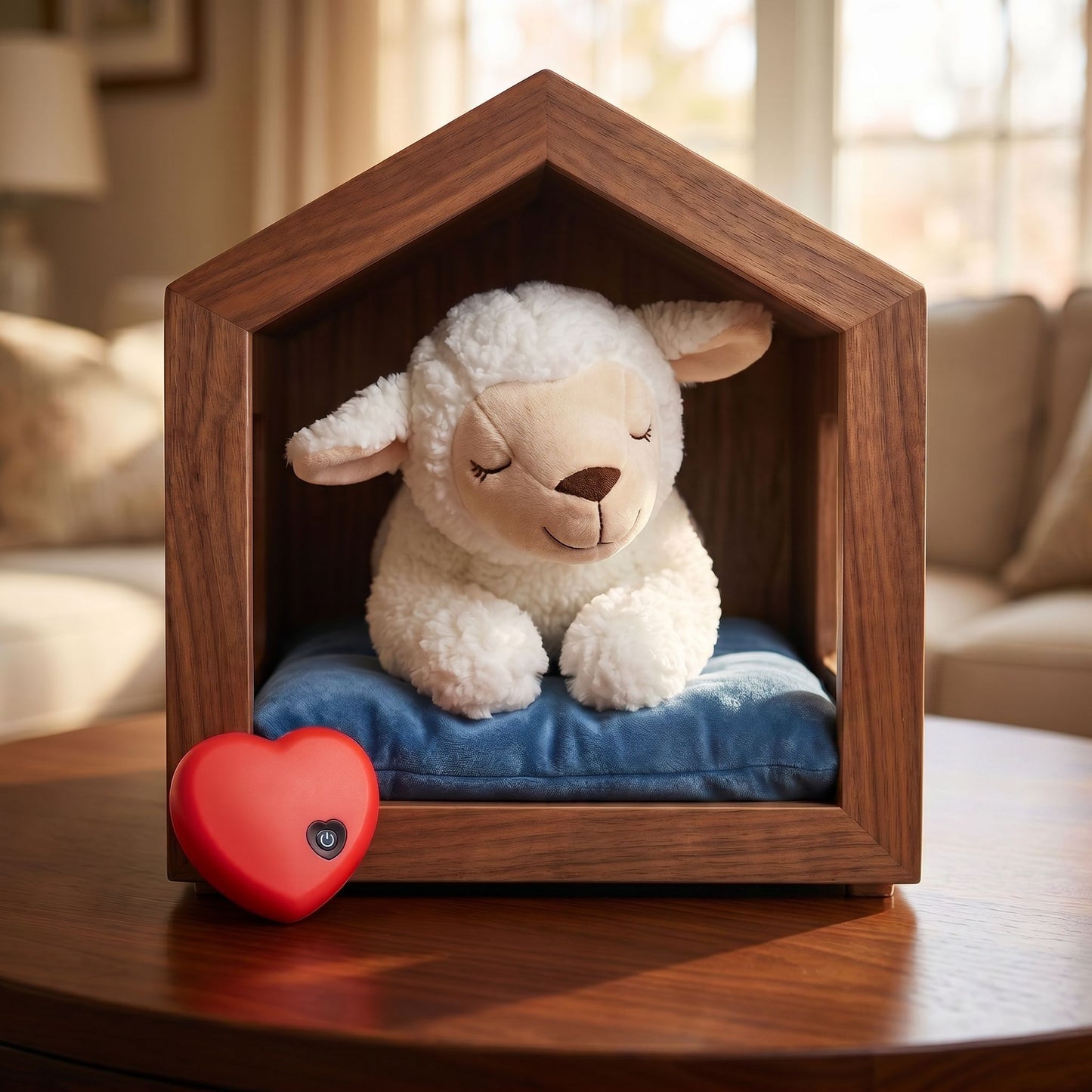 KindredPaws™ Heartbeat Calming Companion - Natural Anxiety Relief for Puppies
